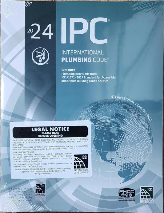 2024 International Plumbing Code Paperback