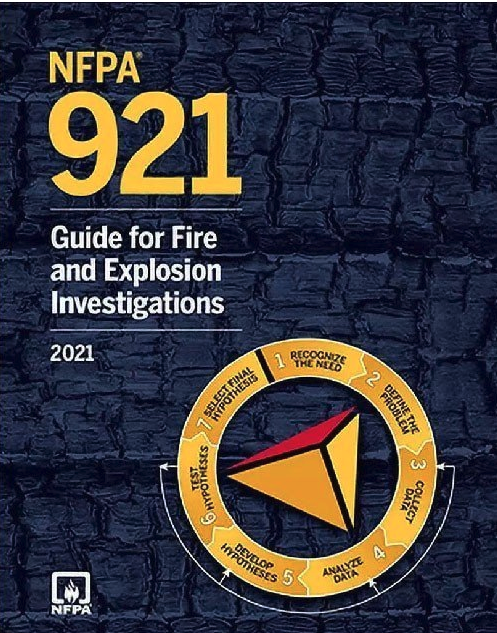 NFPA 921 Guide for Fire and Explosion Investigations, 2021 Paperback