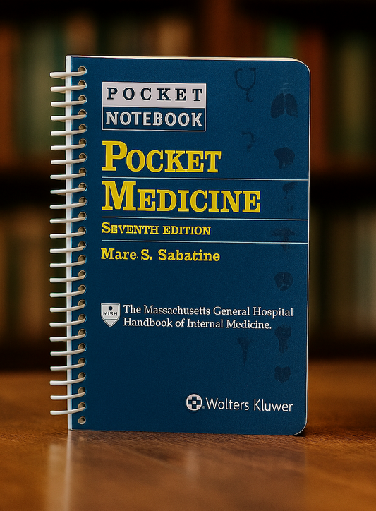 Pocket Medicine: The Massachusetts General Hospital Handbook of Internal Medicine Spiral-bound
